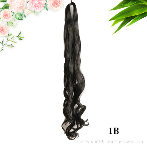 Julianna 75G Hot Quality Best Kanekalon Wholesalers Cheap Price  24Inch Synthetic Spiral Curly Yaki Loowe Wave Braiding Hair